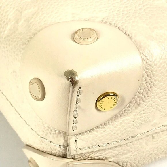 LOUIS VUITTON M45394 MonogramEmpreinte Petite Malle Souple Bag Box Bag Hand Bag - Picture 7 of 16